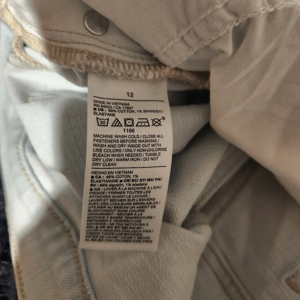 Old Navy High Rise Barrel Leg Jeans Womens Size 12